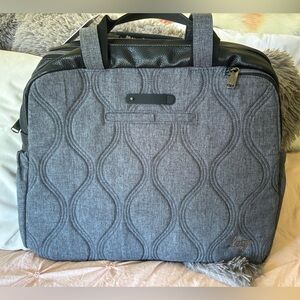 NWT Lug Aviator Carry All Tote Bag Heather Grey
